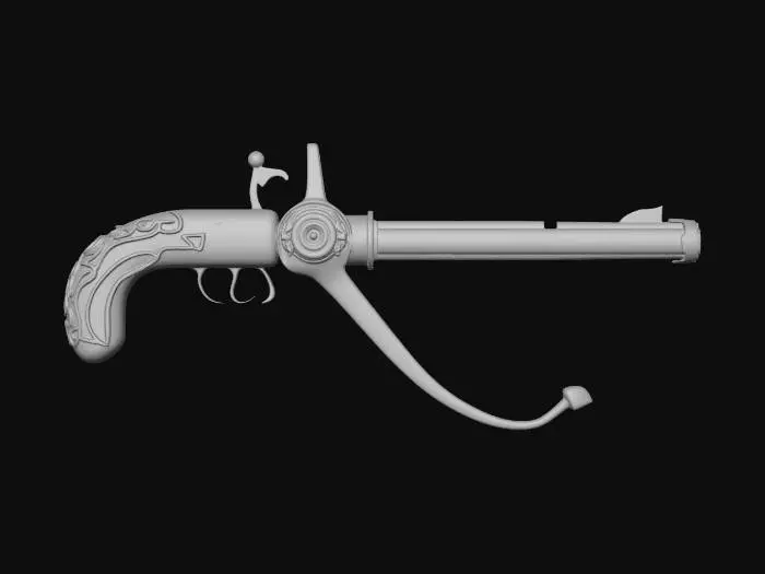 3D model for Arcanum Long Range Pistol