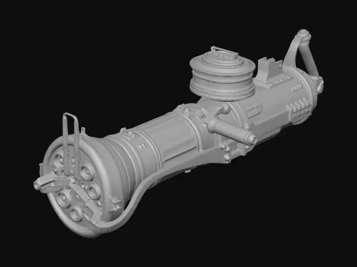 3D model for Fallout 76 Appalachian Thunder Pipe