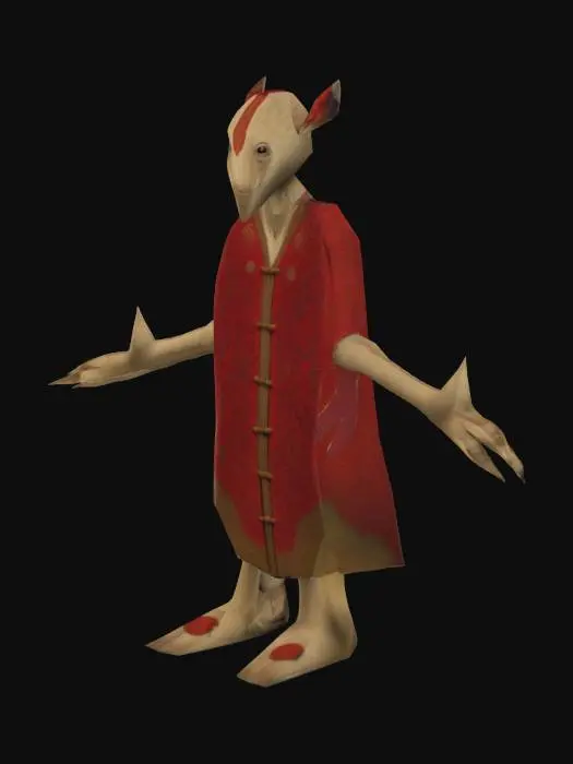 3D model for Startopia: Zedem Monk