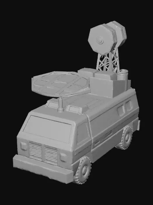 3D model for CNC Generals Radar Van