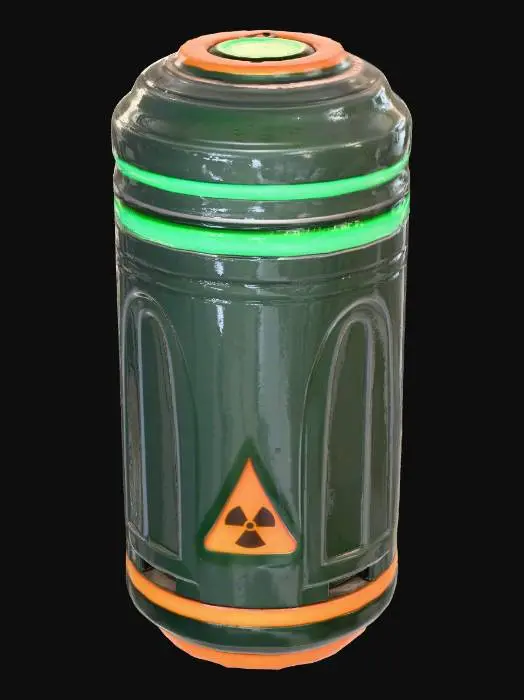 3D model for Subnautica Ion Power Cell