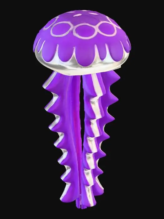 3D model for Two Point Museum: Jellyfish hanger