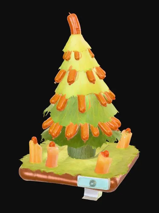 3D model for Two Point Museum: Evergreen Weiner Tree