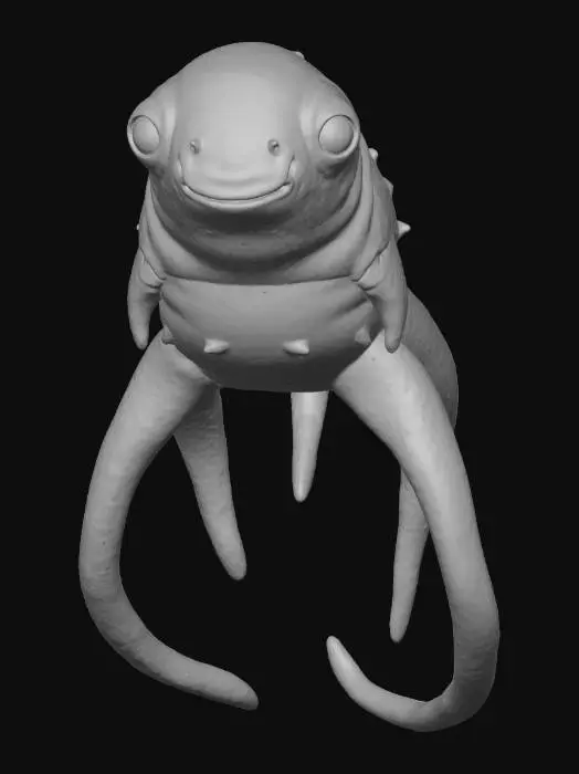3D model for Subnautica Cuddlefish
