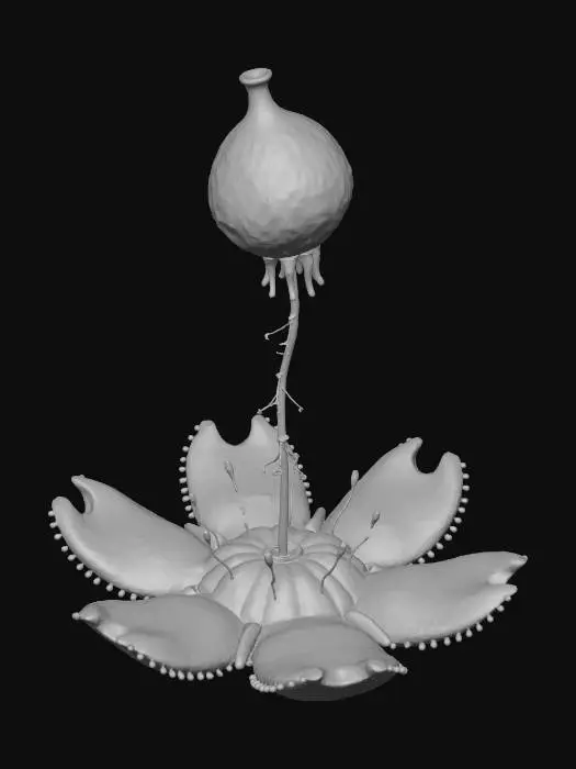 3D model for Subnautica Oxygen Plant