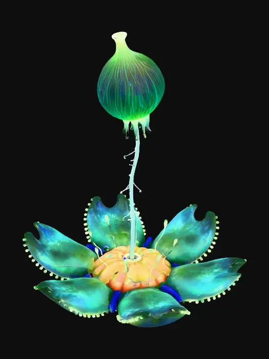 3D model for Subnautica Oxygen Plant