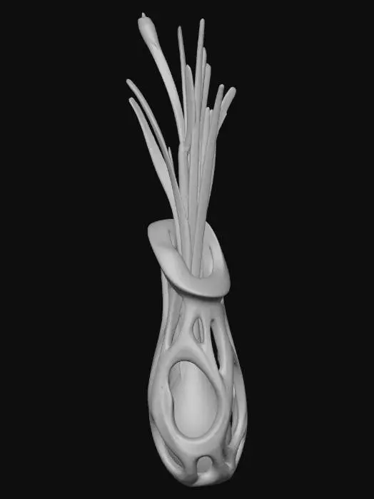 3D model for Subnautica Frost Vase Plant