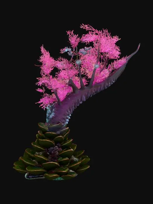 3D model for Subnautica Membrain Tree