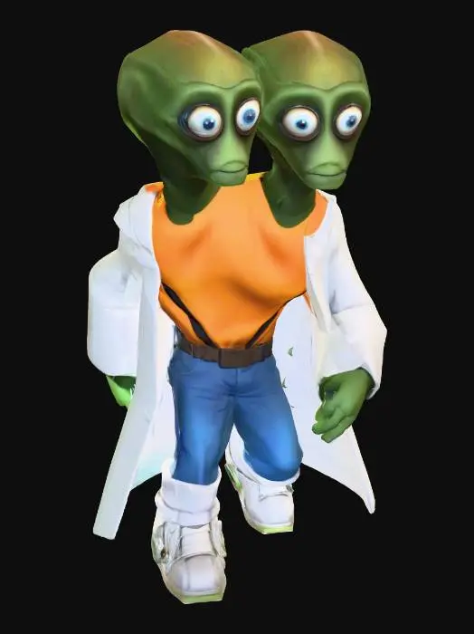 3D model for Startopia Turakken Scientist