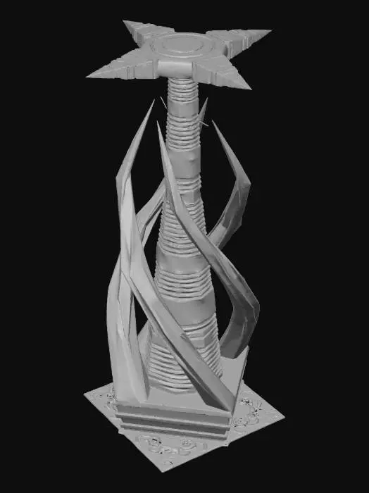 3D model for Startopia Peace Totem