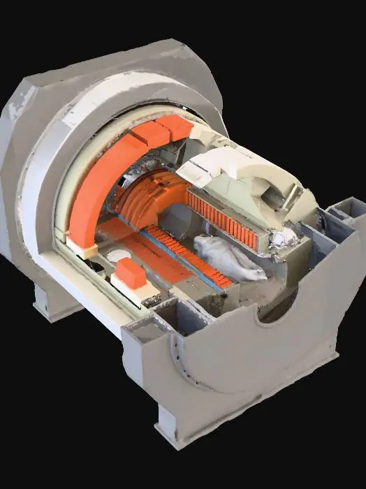 3D model for MRI Scanner Diagram