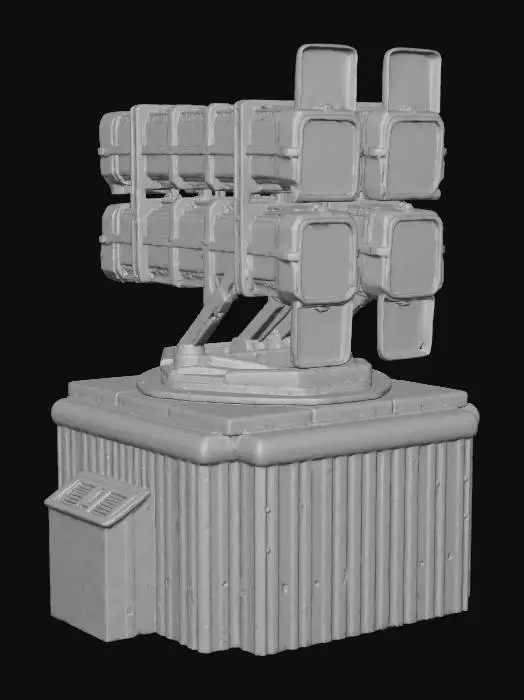 3D model for Generals Evo Patriot Missile System