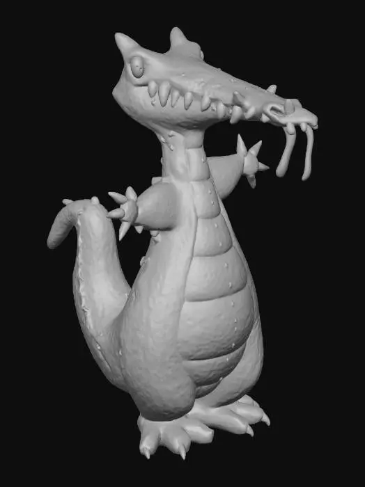 3D model for Curse of Monkey Island Voodoo Lady's