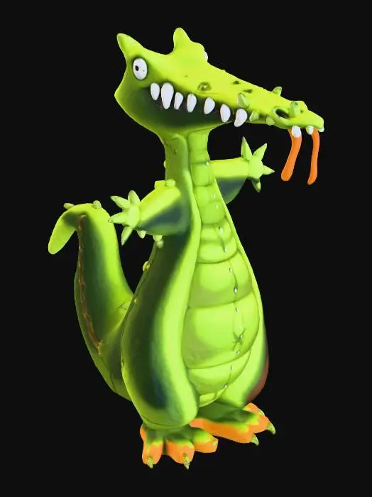 3D model for Curse of Monkey Island Voodoo Lady's