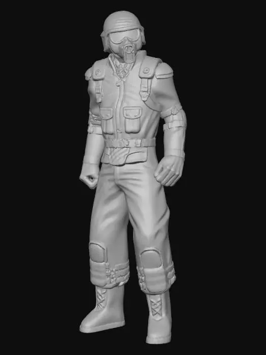 3D model for CNC Renegade Nod Soldier