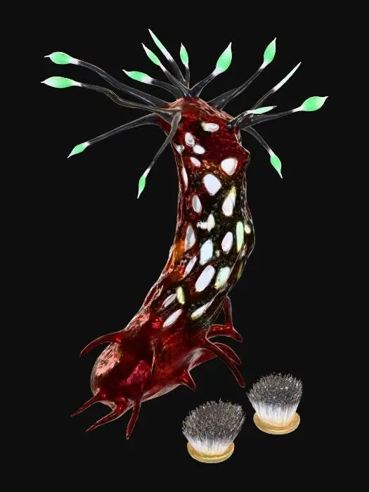 3D model for CNC Tiberium Tree