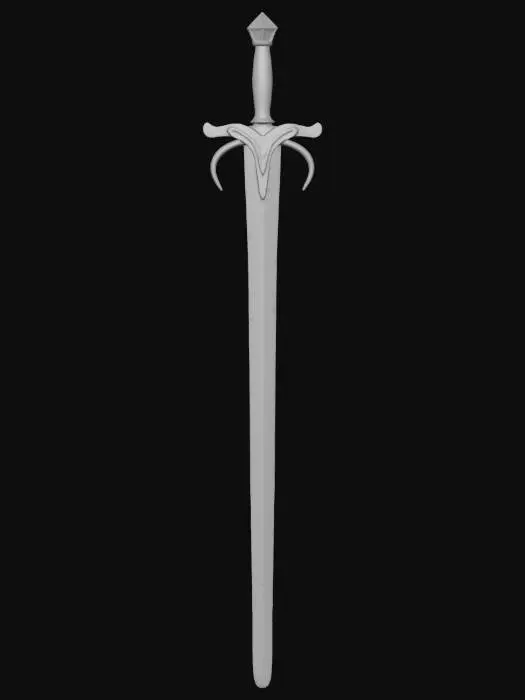 3D model for Arcanum Balanced Sword