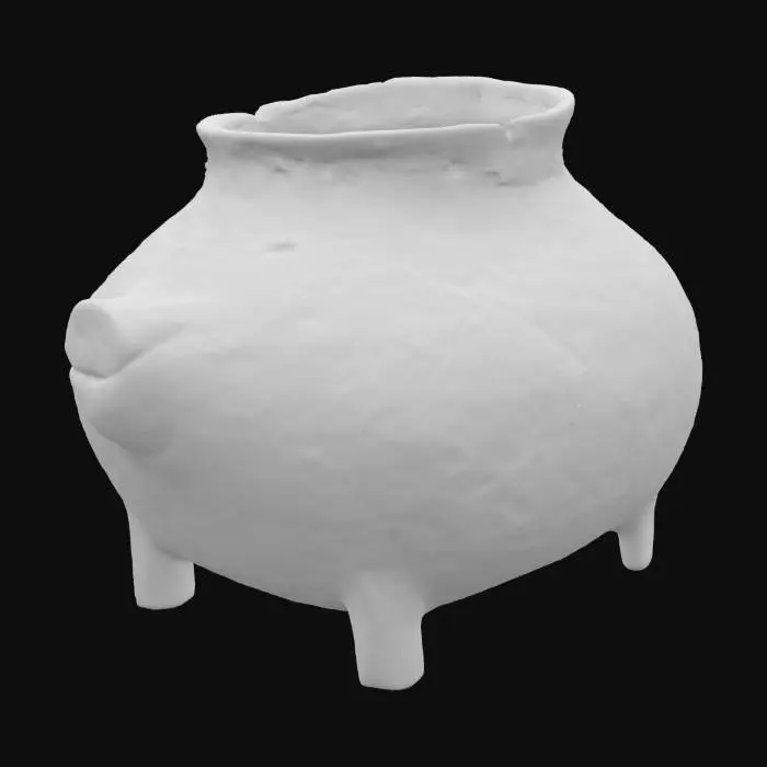 3D model for Neolithic Pig Pot