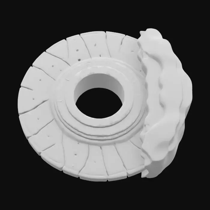 3D model for FEA Heat Brake