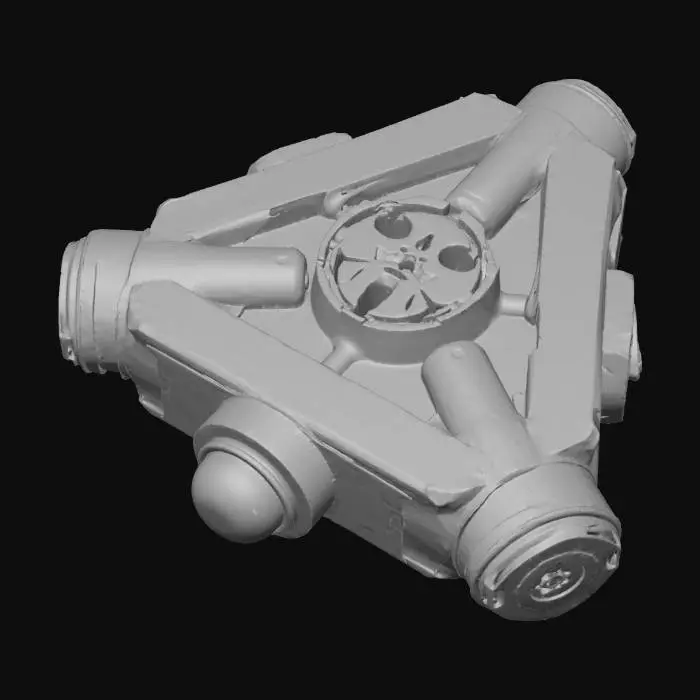 3D model for Honeywell GG1320 Ring Laser Gyro