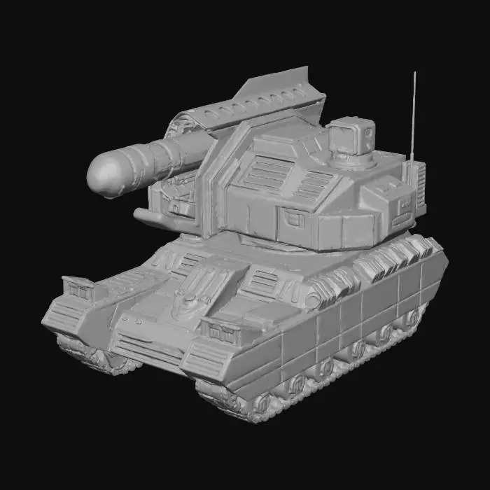3D model for CNC Generals Tomahawk Launcher