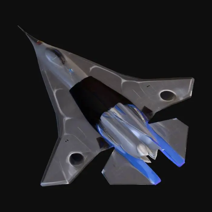 3D model for CNC Generals Aurora Alpha Bomber