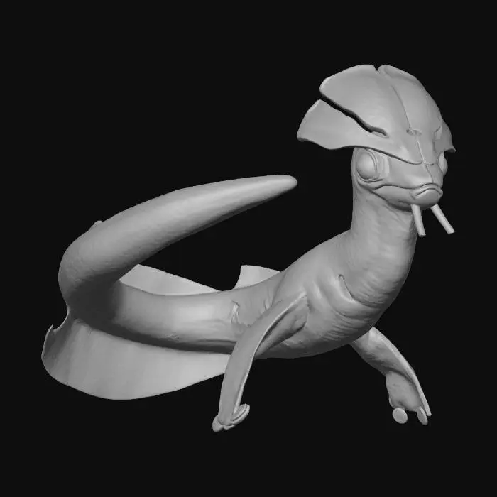 3D model for Subnautica Sea Monkey