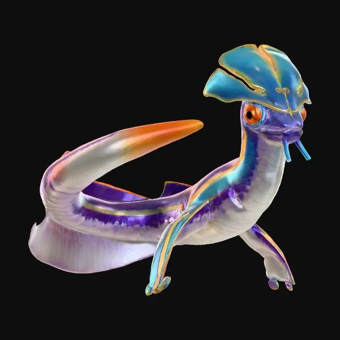 3D model for Subnautica Sea Monkey