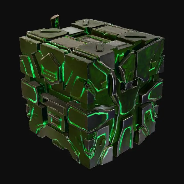 3D model for Subnautica ALAN Containment Cube