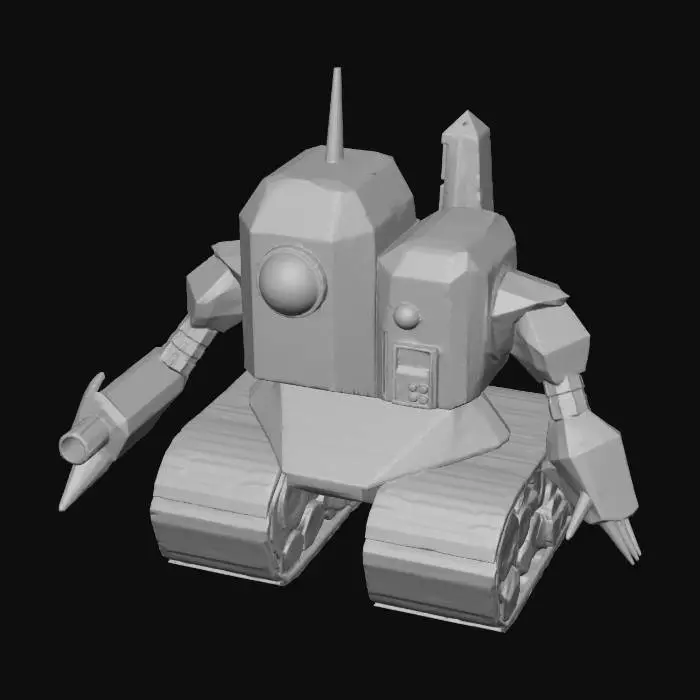 3D model for Startopia Scuzzer MK2