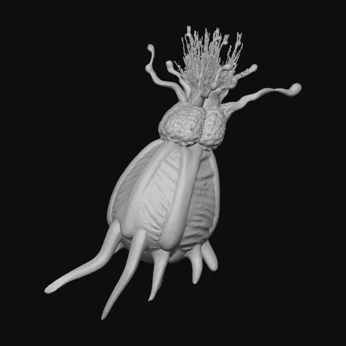 3D model for CNC Tiberium Plant