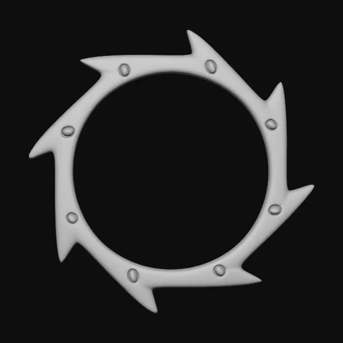 3D model for Arcanum Serrated Chakram
