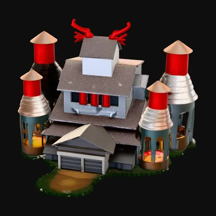 3D model for 7 Kingdoms War Factory