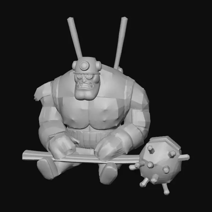 3D model for Fallout76 Grahm Plushie