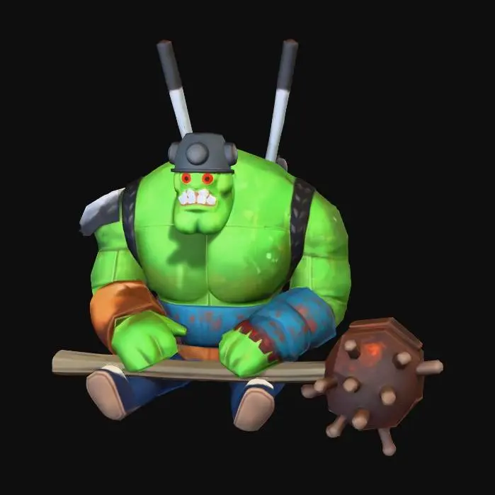 3D model for Fallout76 Grahm Plushie