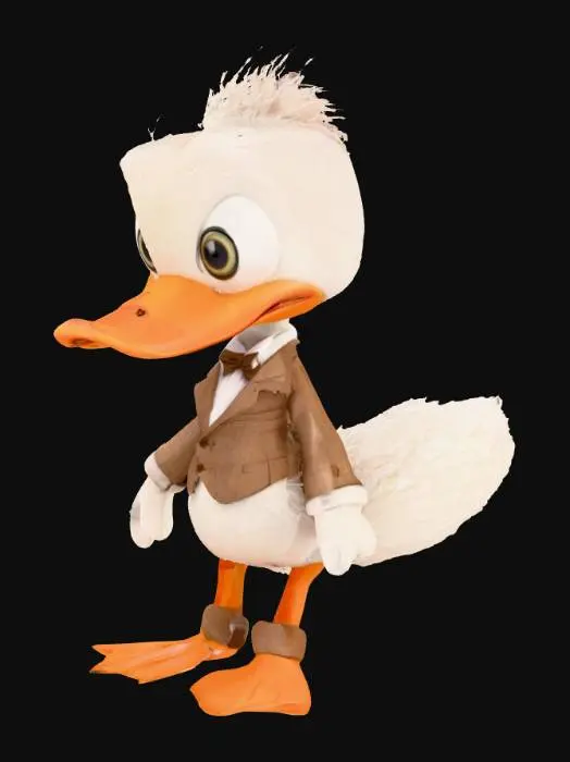 3D model for Dapper Duck