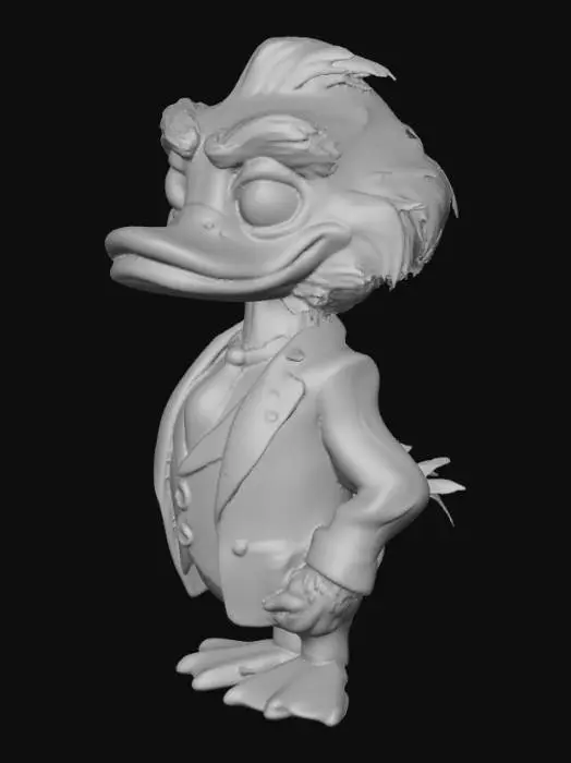 3D model for Dapper Duck
