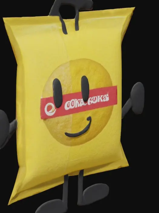 3D model for Smiley Chips/Cole