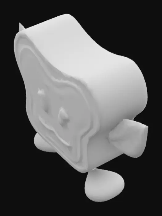3D model for PopTart Character
