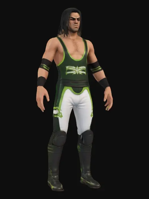 3D model for Wrestling Character Render/X-Pac