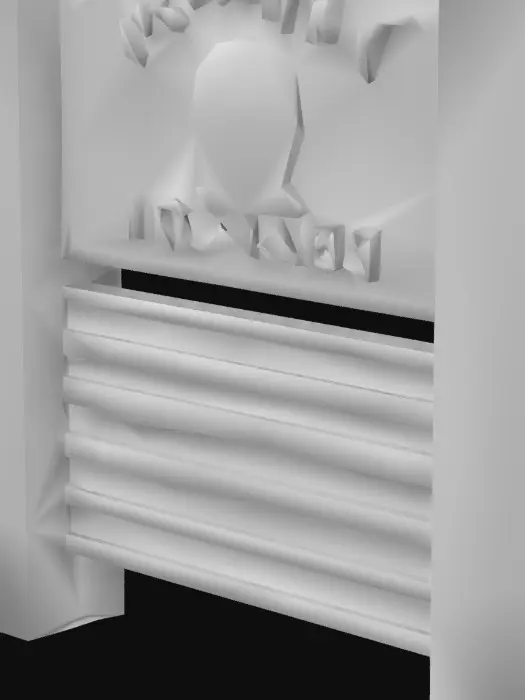 3D model for Pashley School Sign Outdoors