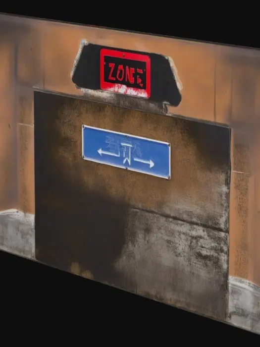 3D model for War Zone Doorway