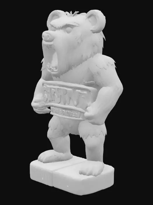 3D model for totem grizzly V1