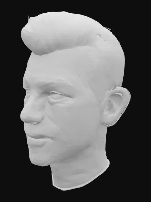 3D model for Portrait of a Thoughtful Man