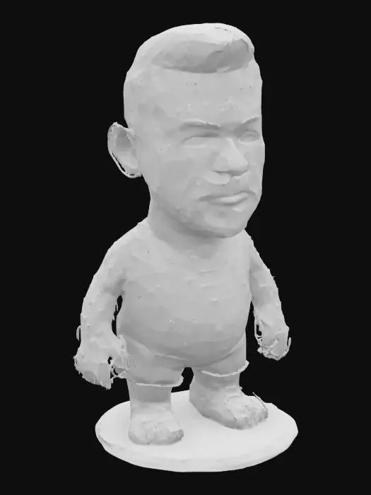 3D model for Portrait of a Thoughtful Man