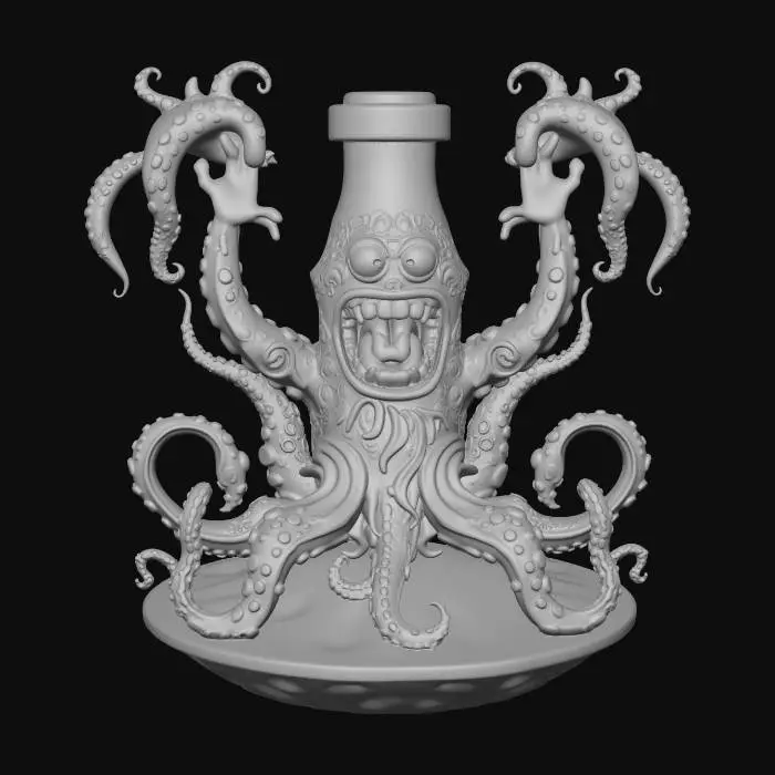 3D model for mustard