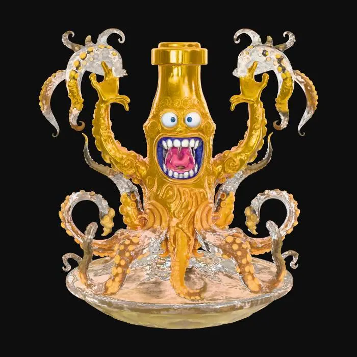 3D model for mustard