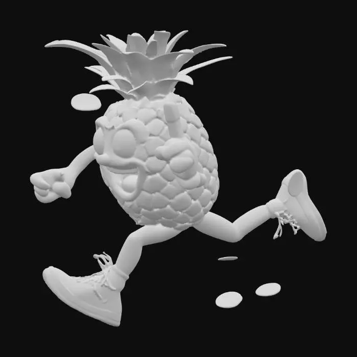 3D model for Pineapple Dash