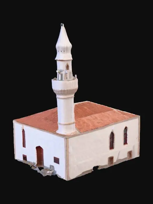 3D model for Coastal Mosque Scene