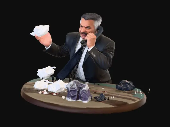 3D model for Angry editor